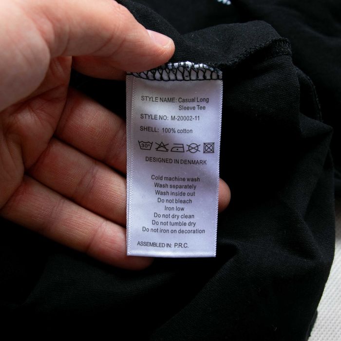 Han Kjobenhavn basic longsleeve haft logo M