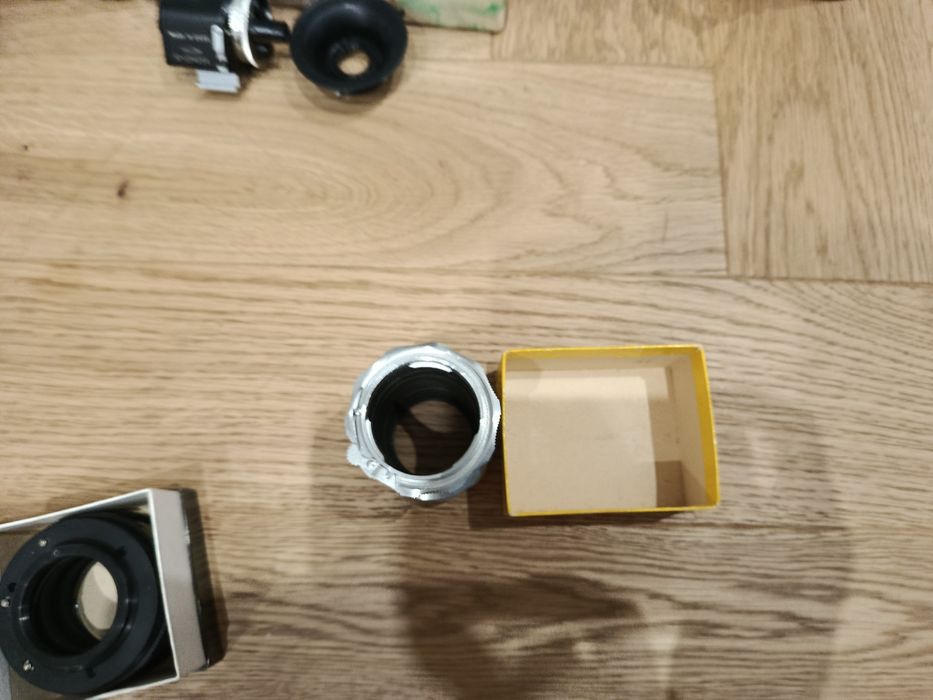 Aparat kiev 3 z 1955r. Zestaw