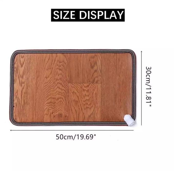 Podgrzewacz do stóp elektryczny ogrzewany dywanik