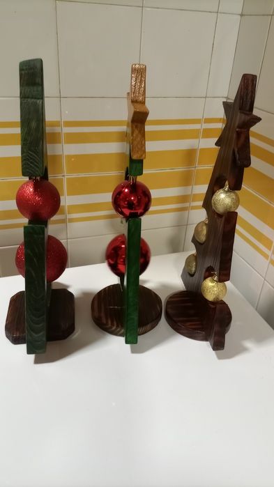 árvores de natal + pianha