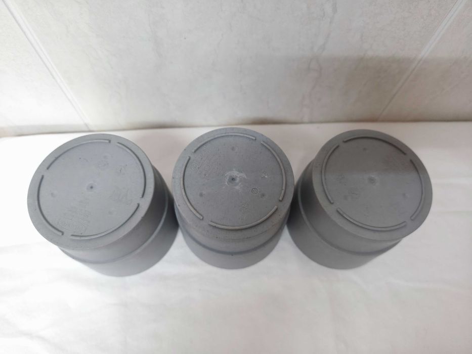 3 vasos pequenos cinzentos - IKEA