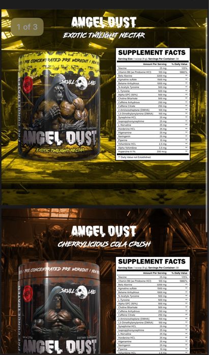 Pre Treino USA suplementação