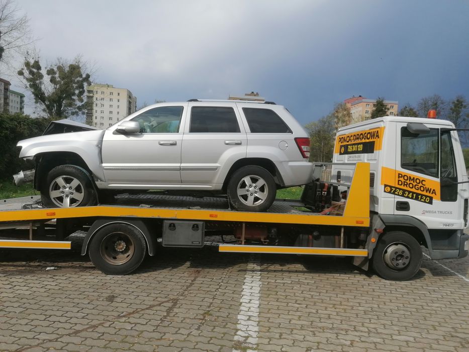 Laweta Transport Maszyn Pomoc Drogowa