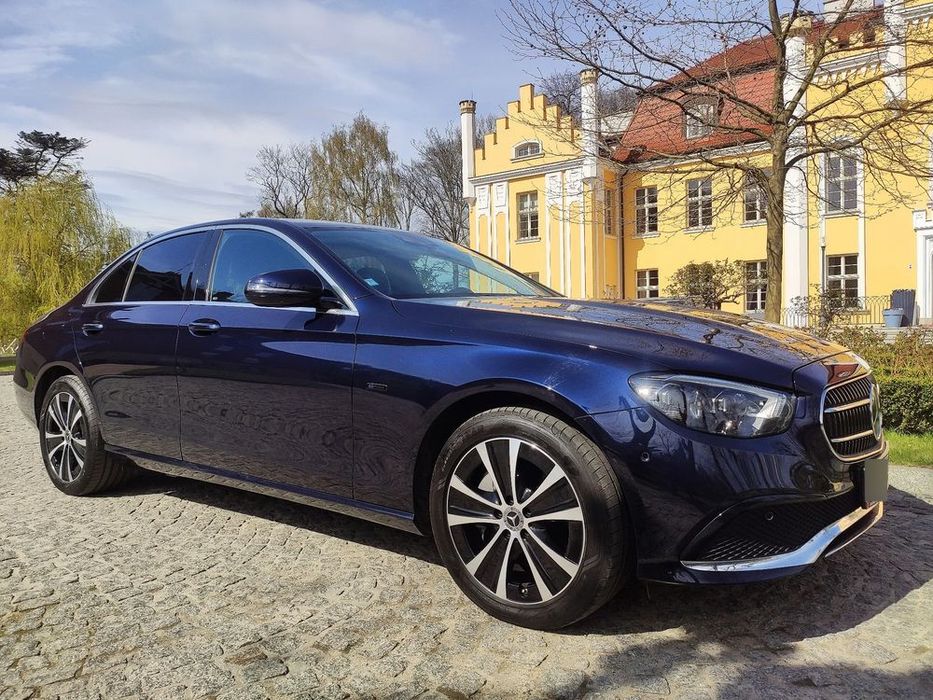 Mercedes-Benz Klasa E MB E 300e plug-in benz, HEAD-UP, plus kpl kół i przegląd w ASO MB