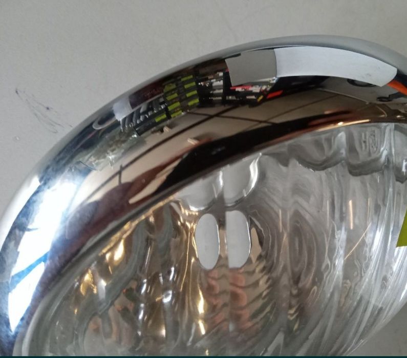Wfm m06 element optyczny ramka szkło odbłyśnik chrom nowy komplet