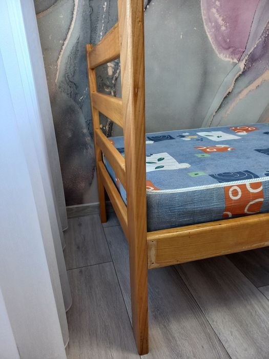Дитяче ліжко дерев'яне 80×190