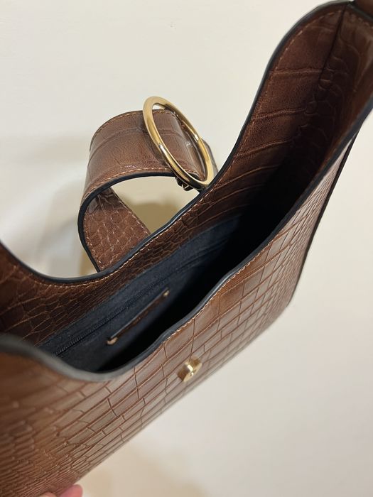 Сумка Mango на плече (багет)