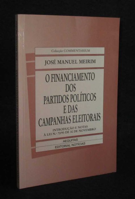 Livro Financiamento dos Partidos políticos e das Campanhas Eleitorais