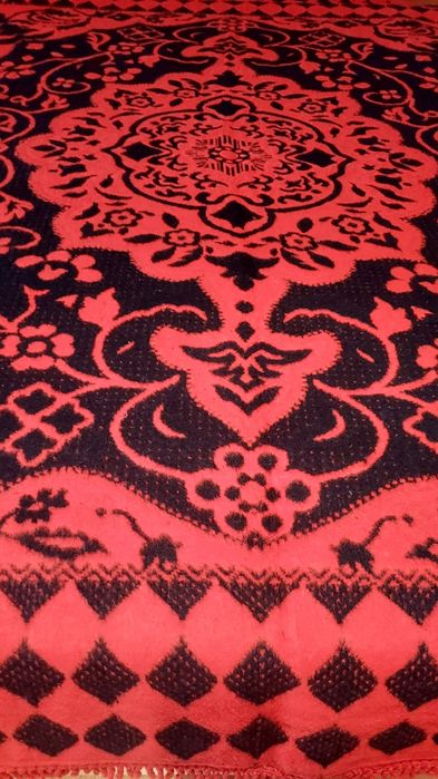 Coberta vermelha lã (industrial)