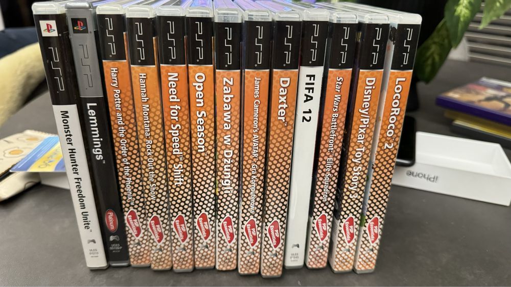 Kolekcja gier na Psp