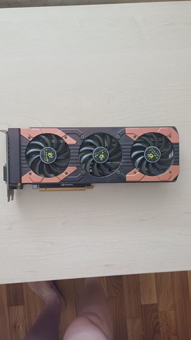 Відеокарта Manli GeForce GTX 1070TI  8 ГБ  GDDR5