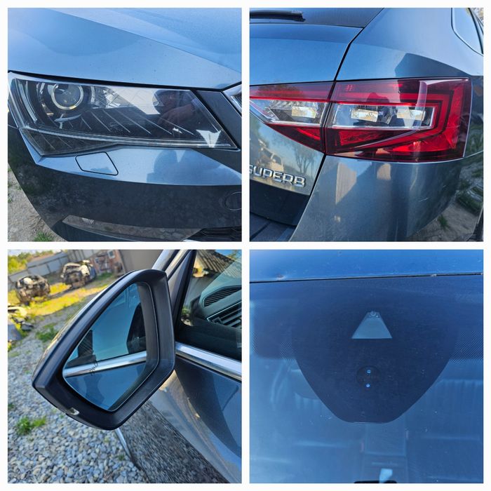 Запчасти Разборка Двери Двигун Skoda Superb 3 2017 B8 Kombi DFG LF7Y