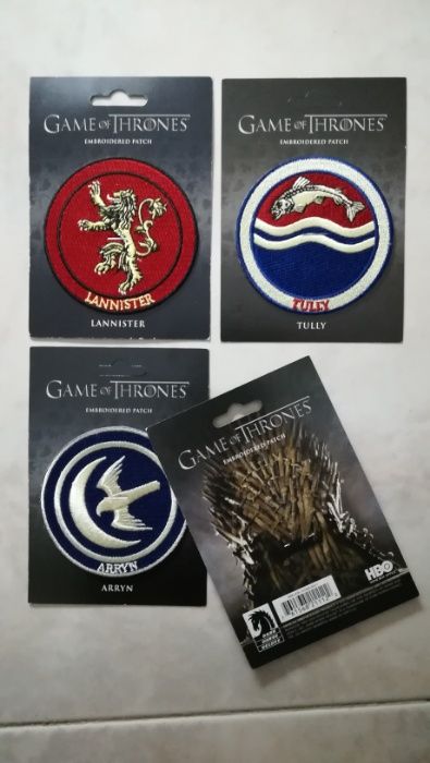 Game of thrones guerra dos tronos emblema patch para roupa[VÁRIOS]NOVO