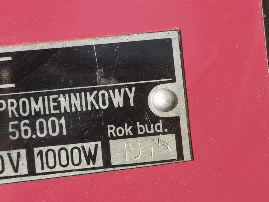 Ogrzewacz promiennikowy Selfa PRL