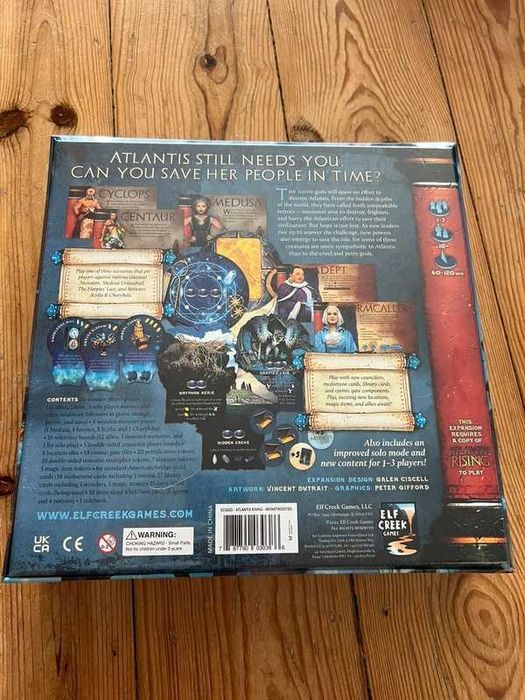 Atlantis Rising + Monstrosities — Jogo de Tabuleiro