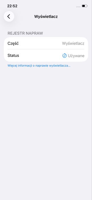 Wyświetlacz ekran OLED programowalny Apple iPhone 15 Pro Max 120Hz wymiana