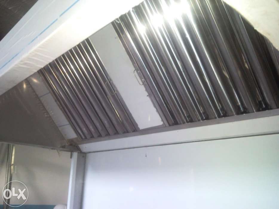 Campânula Hotte Inox e motor de exaustão bom estado