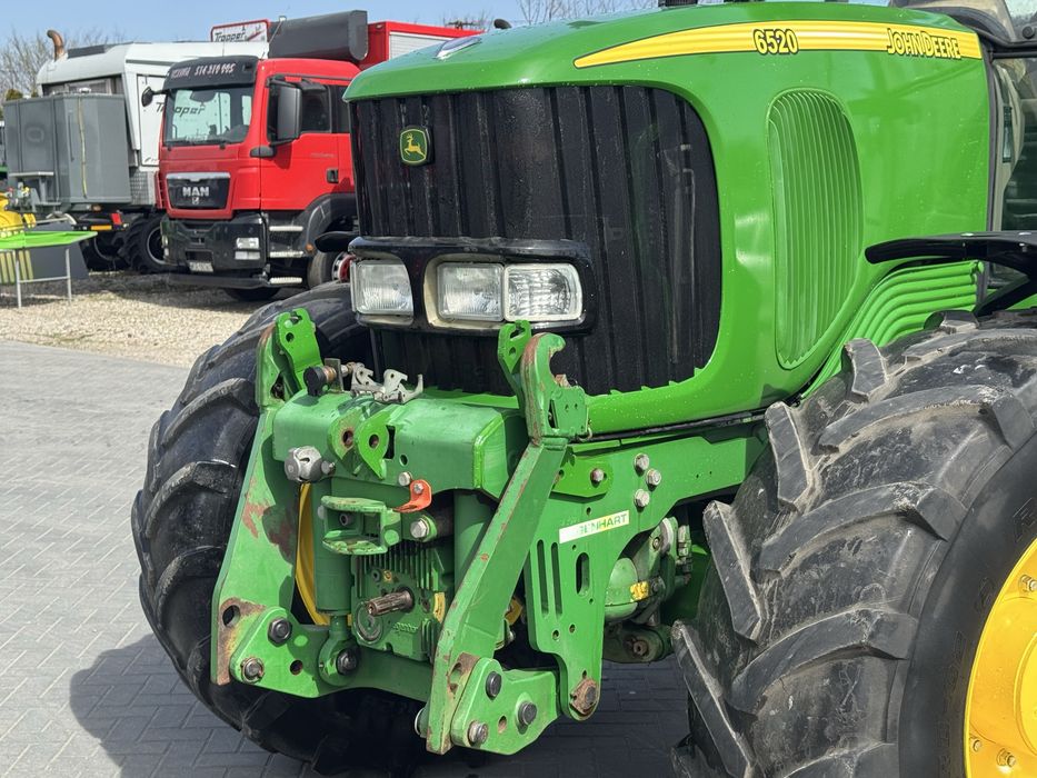 Ciągnik JOHN DEERE 6520 z TURBO - 6820, 6920 TUZ, WOM, Pełzaki, TLS