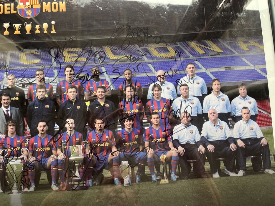 Autograf Messi oryginał i inni