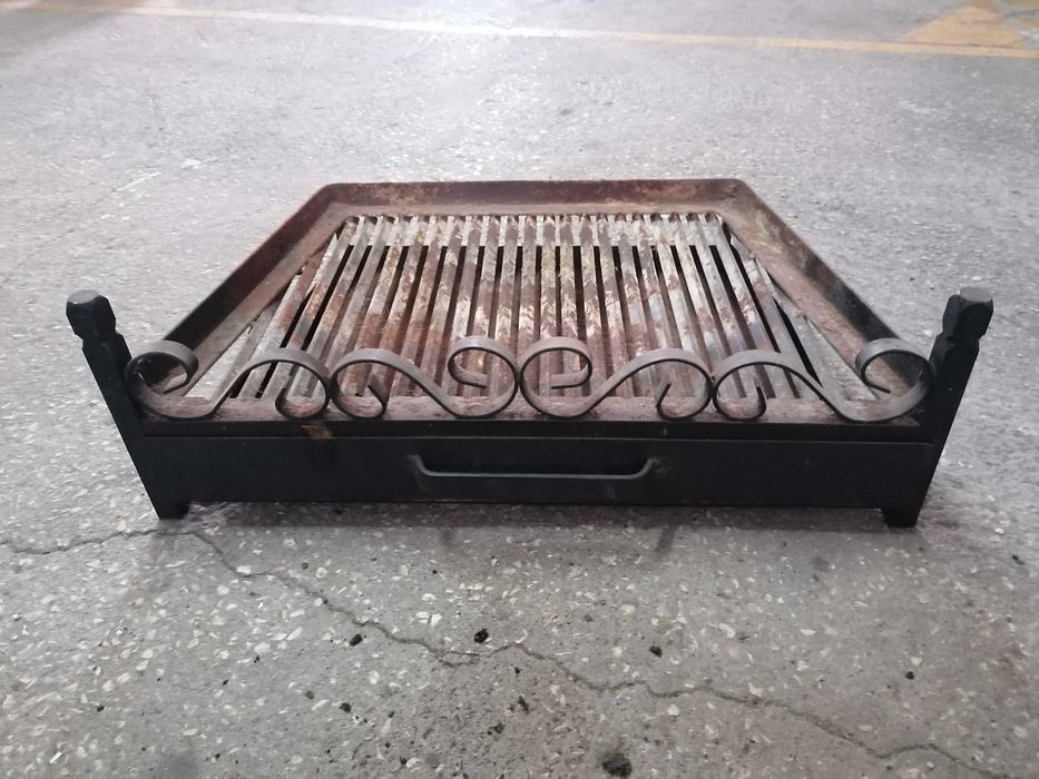 Grelha / queimador de lenha para lareira
