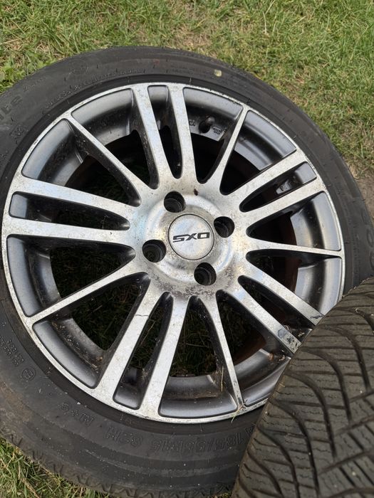 4x alufelgi z oponami całorocznymi wielosezonowe 4x100 r15