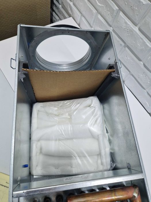 Нагреватель канальный водяной с фильтром Systemair VBF 200