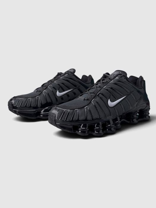 Buty Sportowe Nike Shox TL Czarny Szary Rozmiar 45