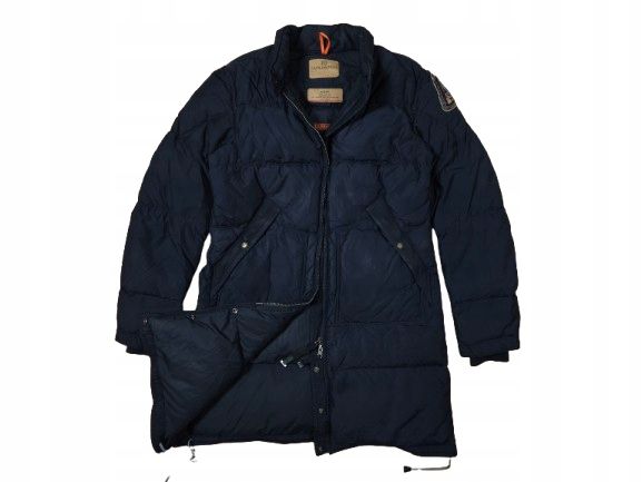 PARAJUMPERS Kurtka Parka Puchowa Damska Logo r. M