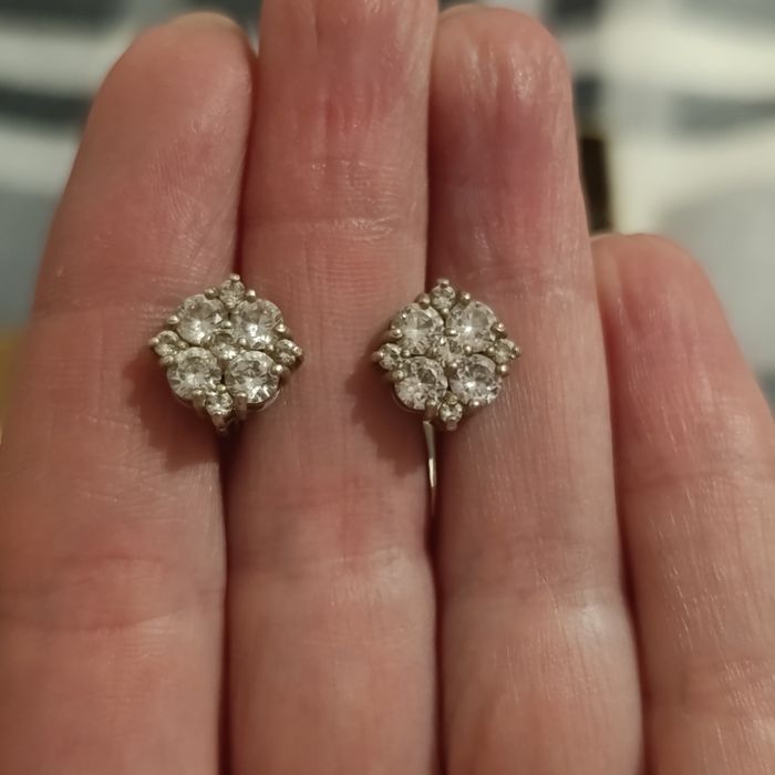 Серебряные серьги