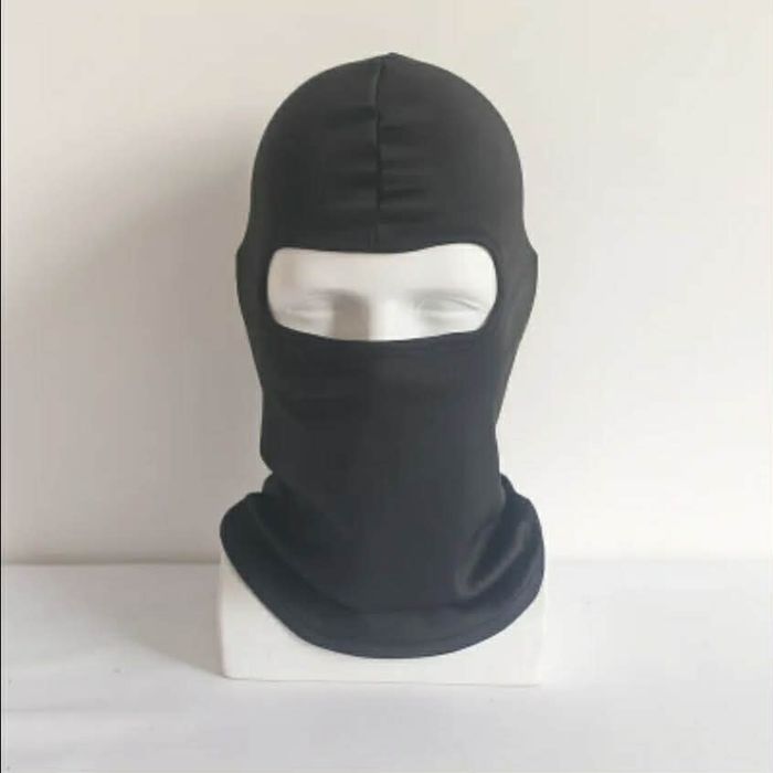Kominiarka balaclava lekka uniwersalna czarna pod kask na motor,quada
