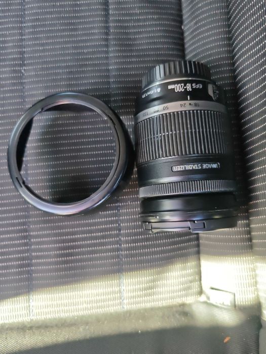 Objtivas Canon EFS 18-200