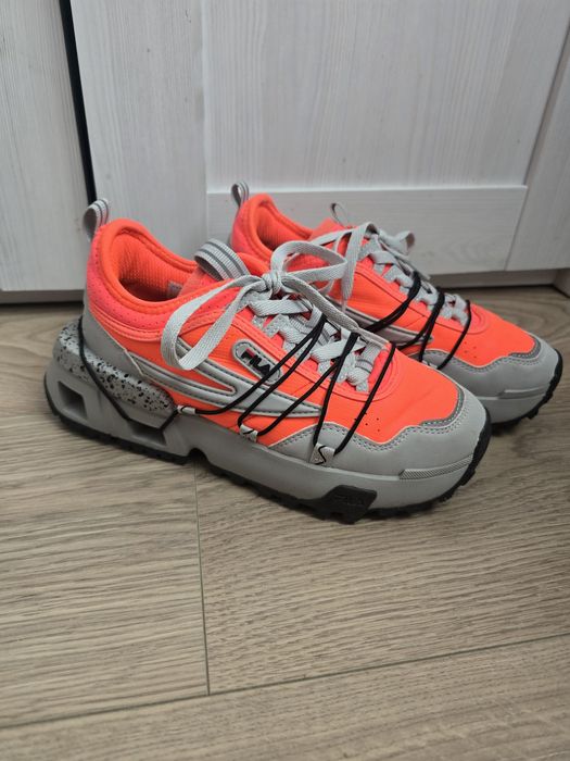 Buty Fila pomarańczowe neonowe