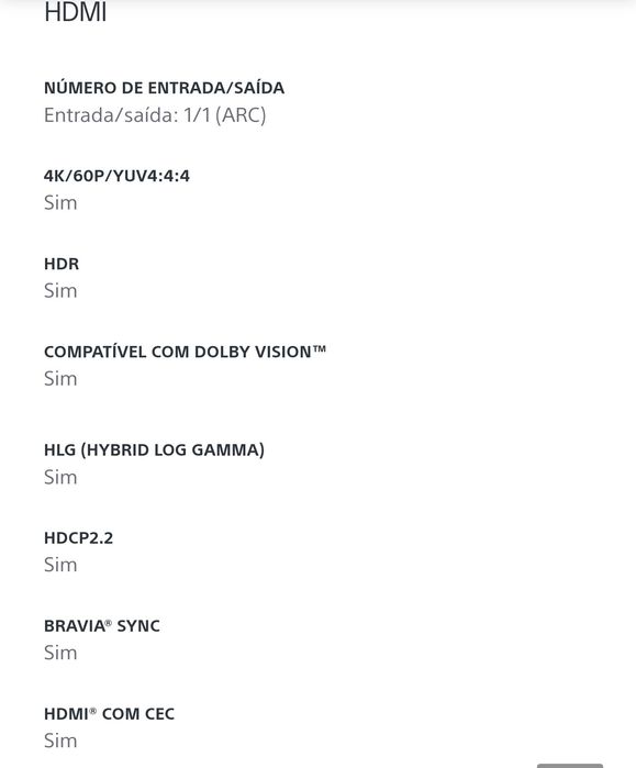 Barra de som Sony HT-XF9000