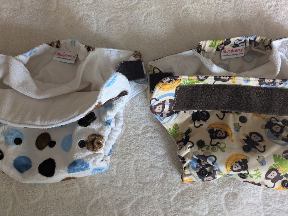 Lote 29 fraldas reutilizáveis ótimo estado (Bambino mio e outras)
