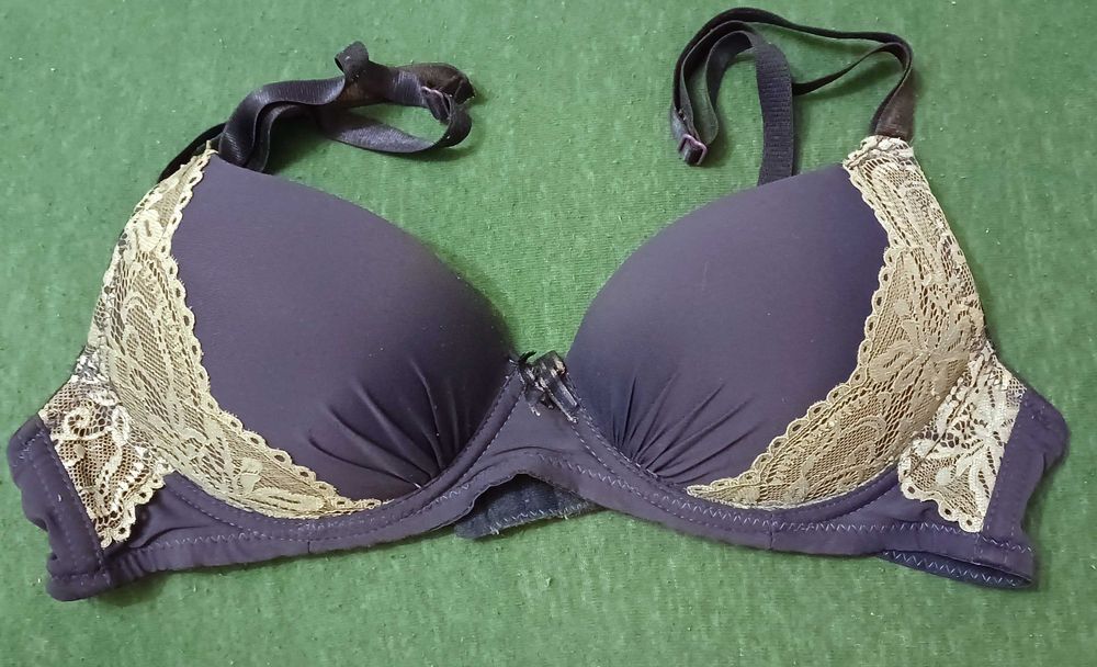 Biustonosz stanik granatowy 75B