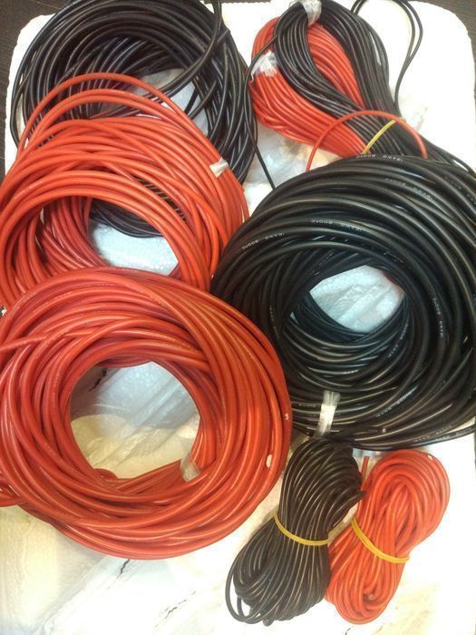 0 2 4  7 12awg 10awg 2awg 16awg 18awg 20 22 24awg в силіконі