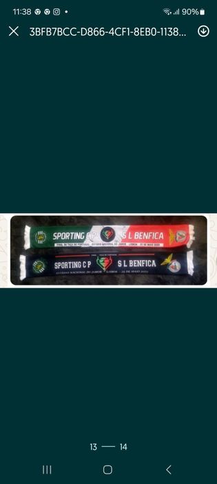 vacheco da Final da taca de Portugalsporting-Benfica