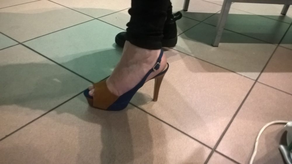 eleganckie sandały r.39, - Bruno Premi - szpilki