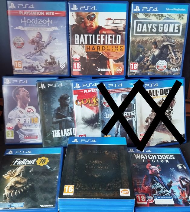 Zestaw gier na PS4
