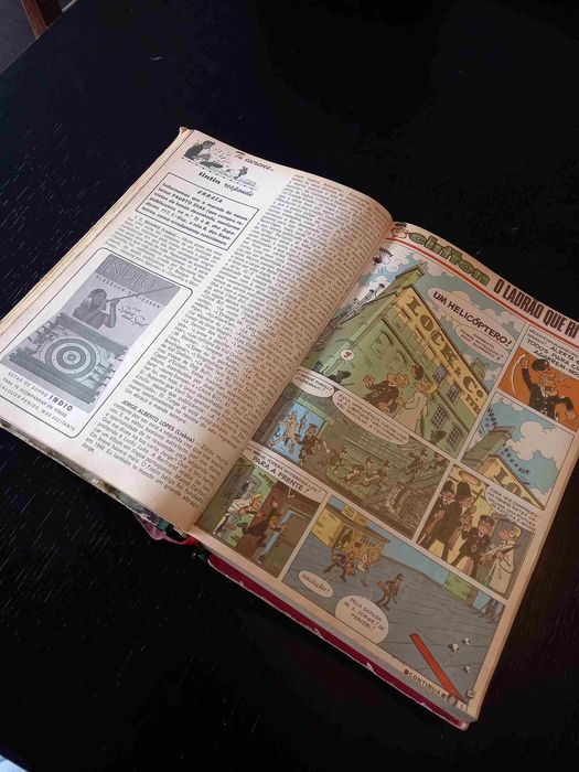 Tintin - Revistas em volumes encadernados - 13 - Ano 7 - 1º vol.