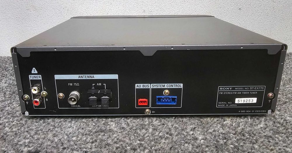 Tuner SONY ST-EX770 RDS. Stereo. Wysyłka Kraków Krowodrza • OLX.pl