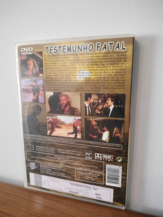 Filme DVD: Testemunho Fatal - I Witness