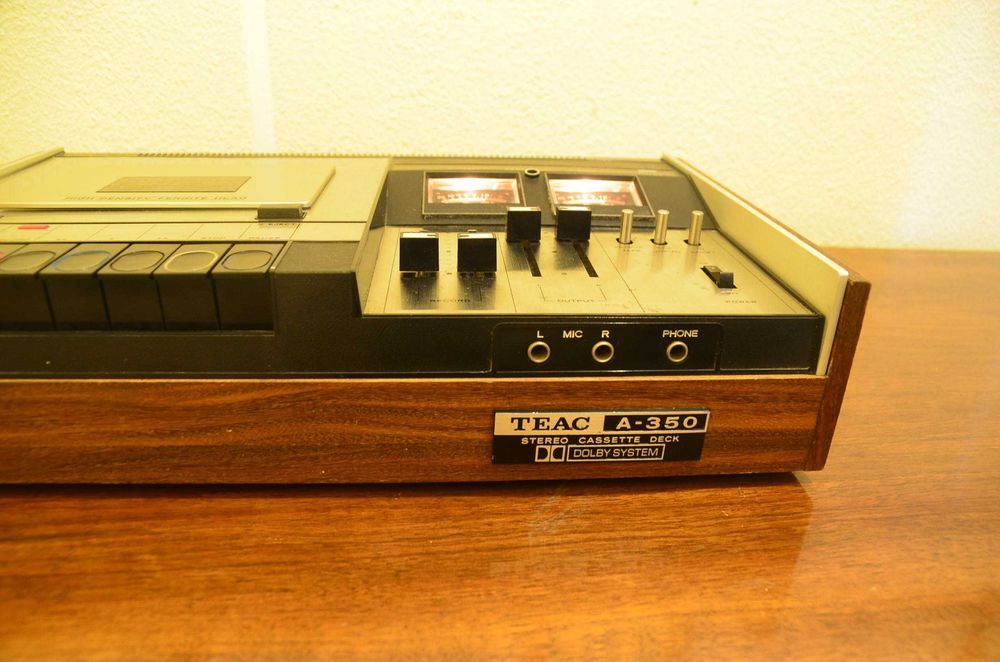 Gravador de cassetes Teac A- 350