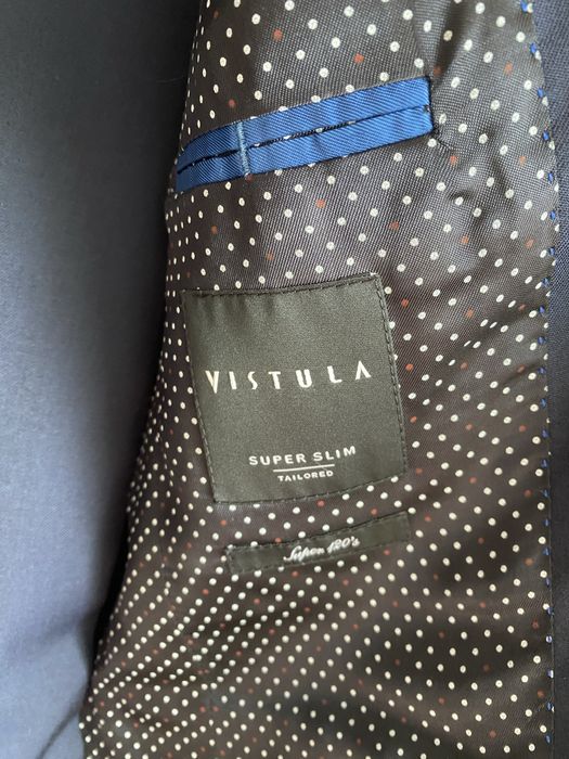 Studniówka Garnitur Vistula 188/82 slim taliowany 100% wełny