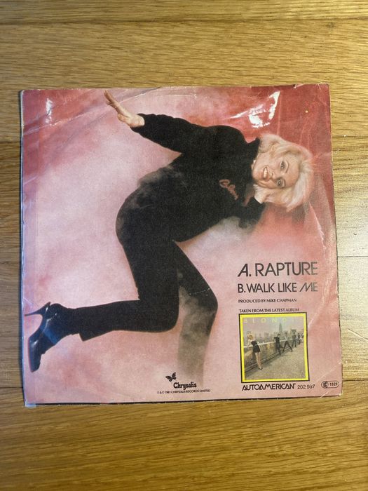 Blondie - Rapture Winyl/LP