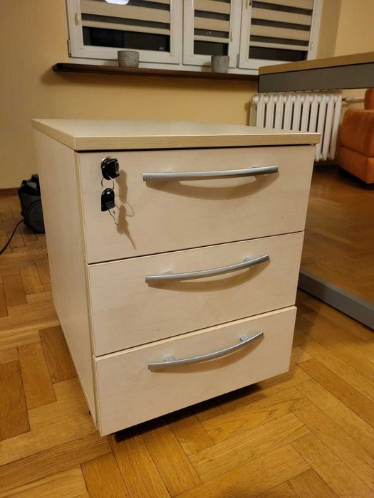 Kontener do biurka na kółkach