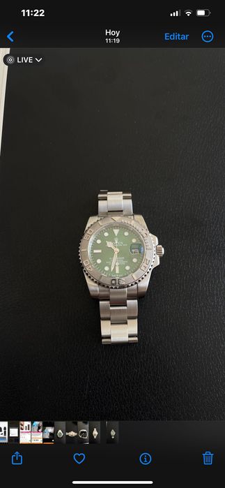 Relógio ( Yacht-Master 40 acero)