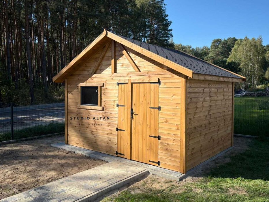 Domek Narzędziowy Dwuspadowy LOGAN 4x3-  Krótki czas realizacji!