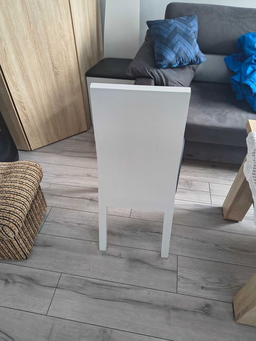 Krzesła Białe 2szt