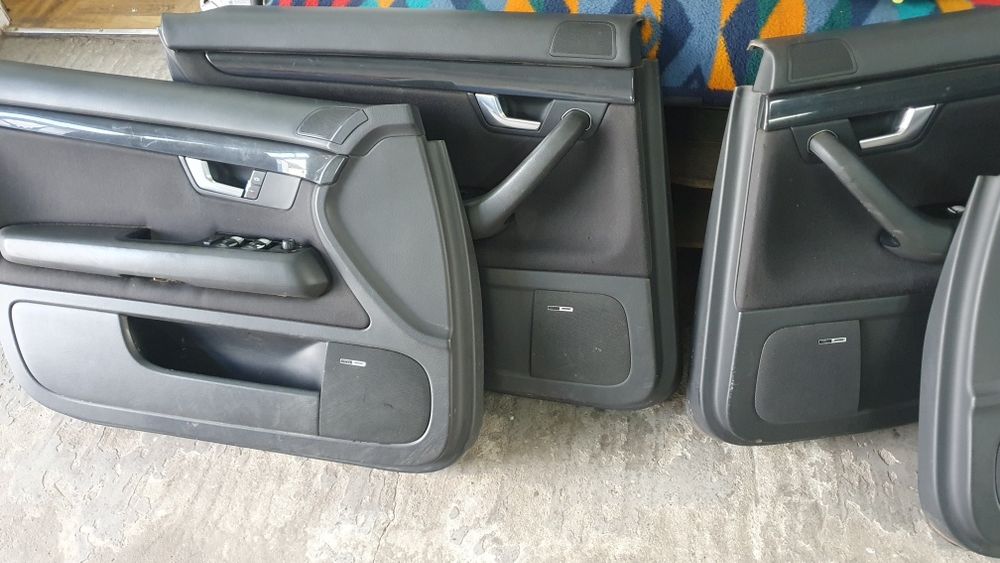 Boczki audi a4 b6 kombi kpl